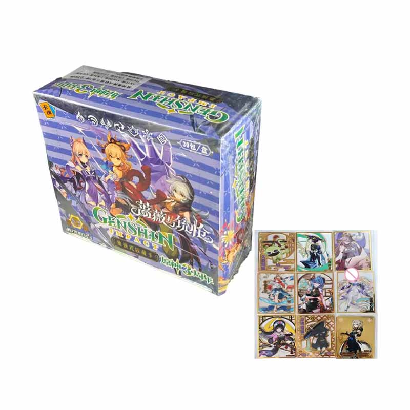 Anime Merchandise Brands - Genshin Impact Anime-Charakterkunst Sammelkarten - TCG