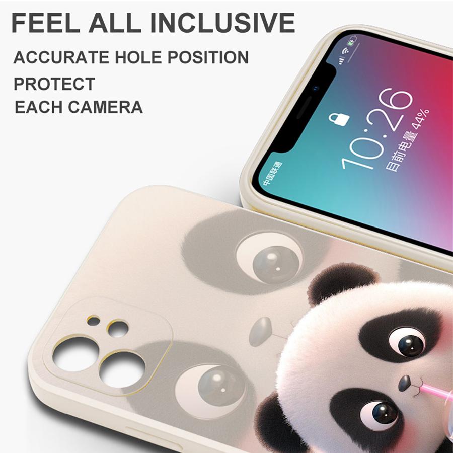 Süße Panda Handy hülle für iPh – Lanyard Anime Logo Bewertung und Preis