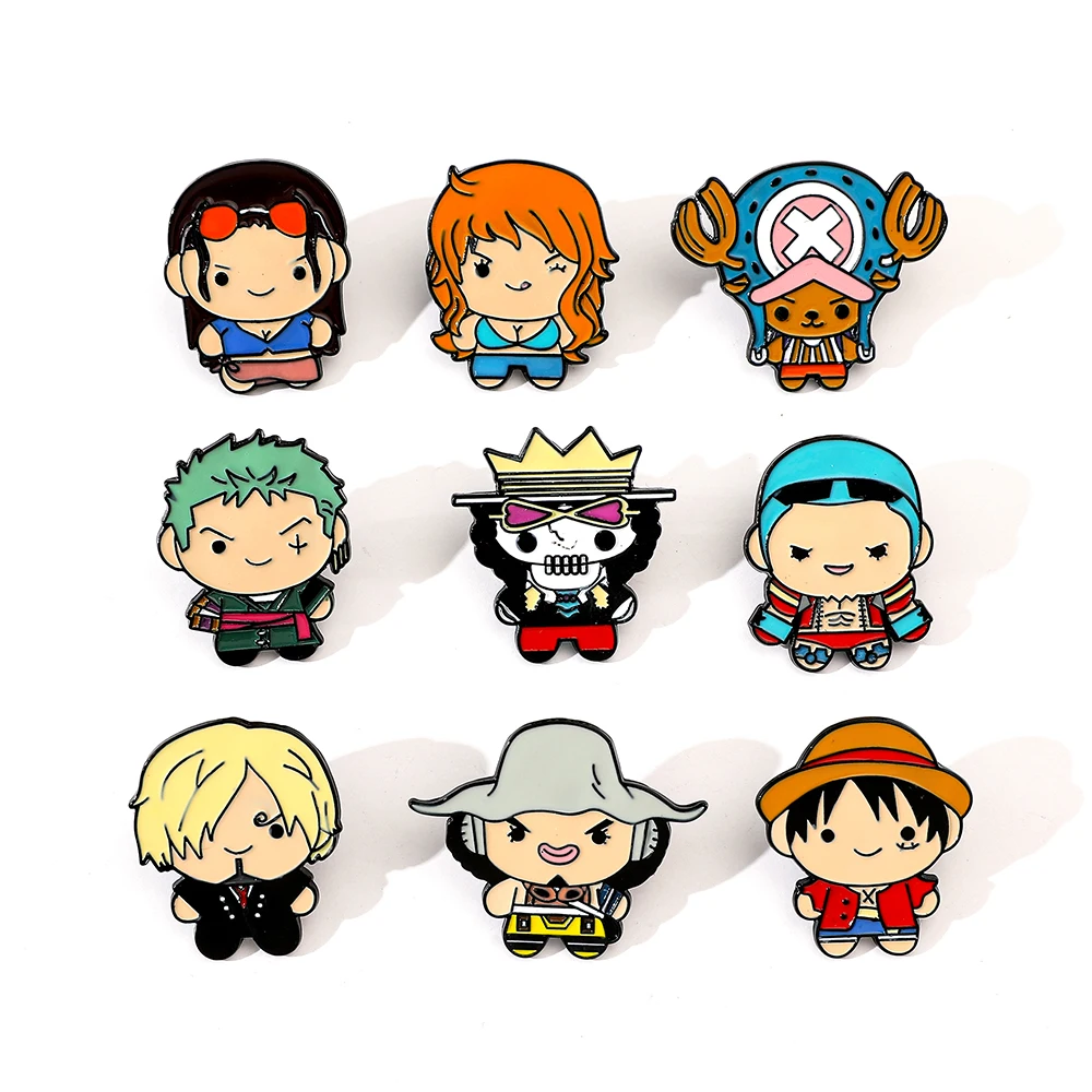 9 Stück Kreative Cartoon-Brosc – Enamel Pin Set Bewertung und Preis